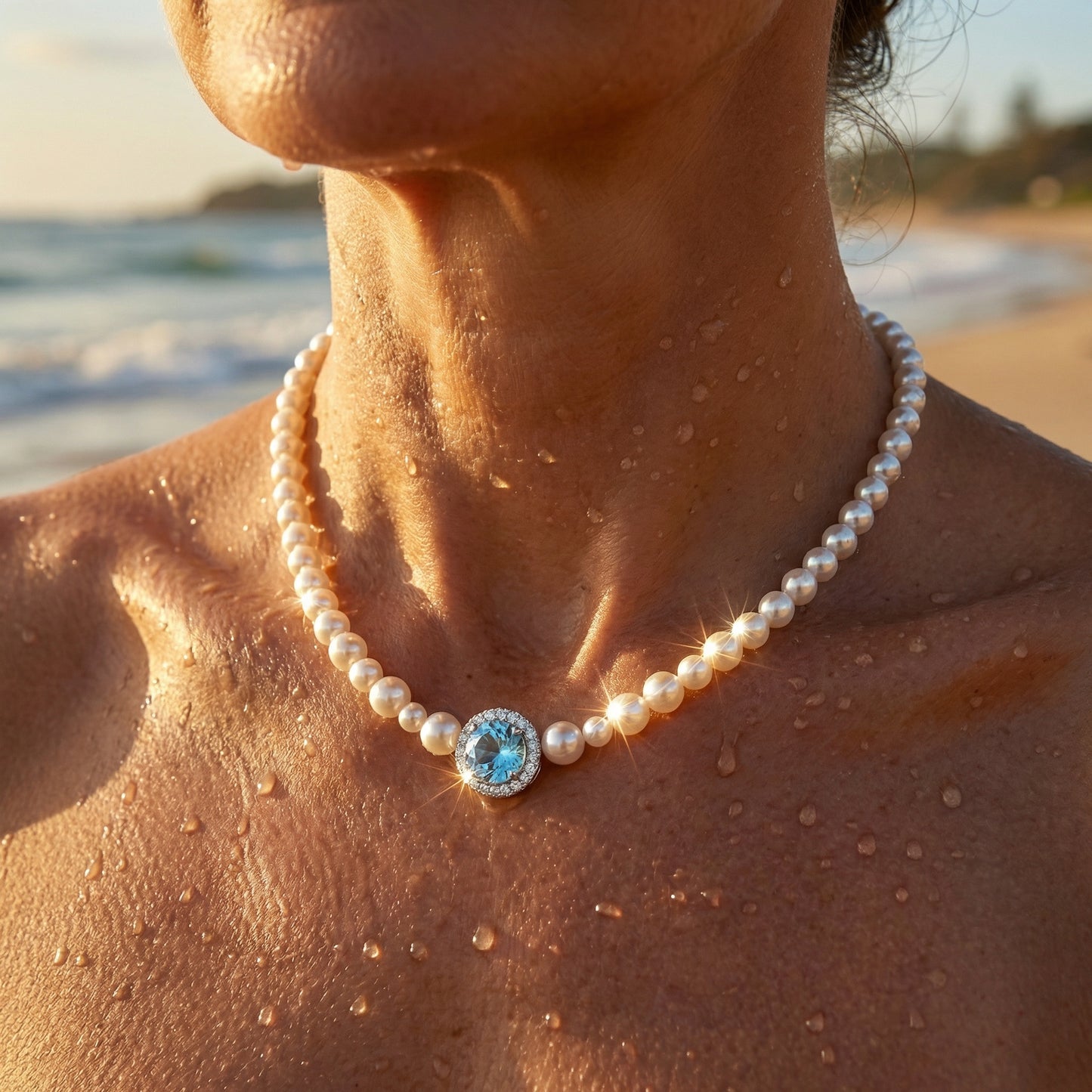 Elara Moonpearl Necklace