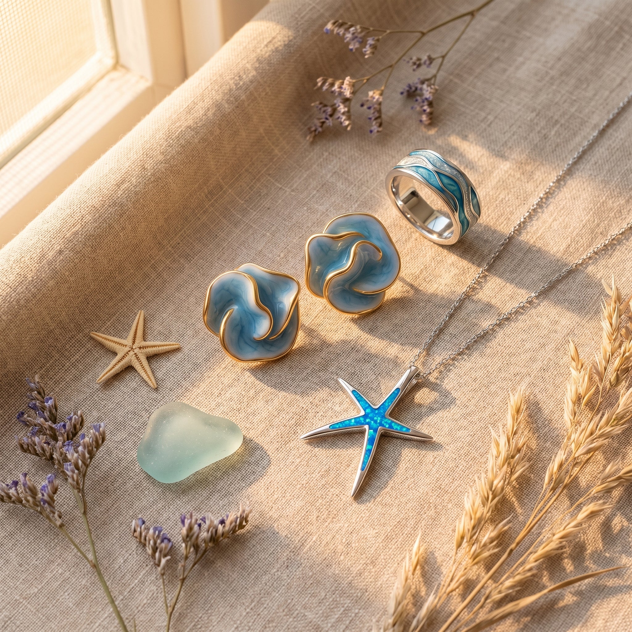 Seraphine Driftpetal Studs