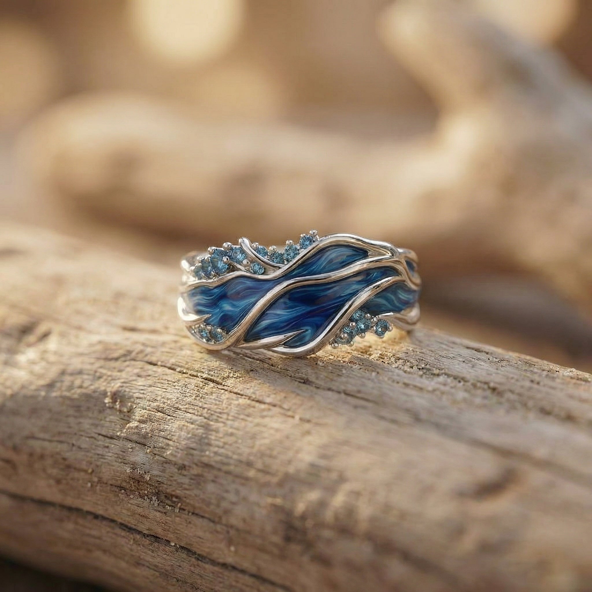 Azura Undercurrent Ring