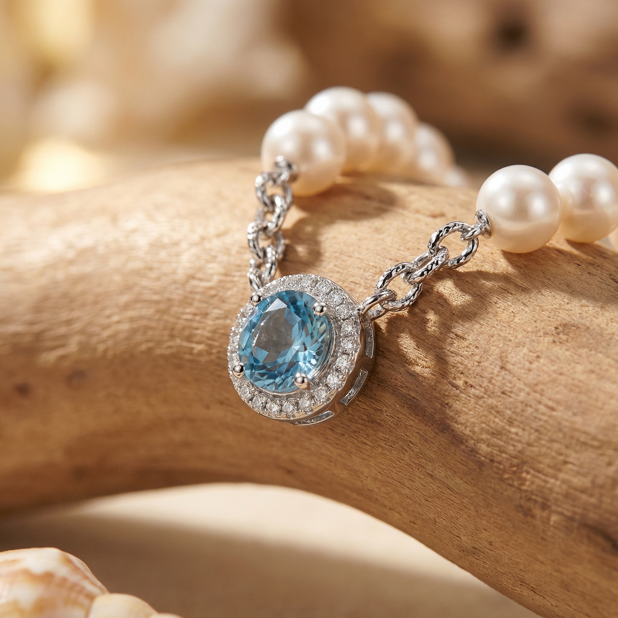 Elara Moonpearl Necklace