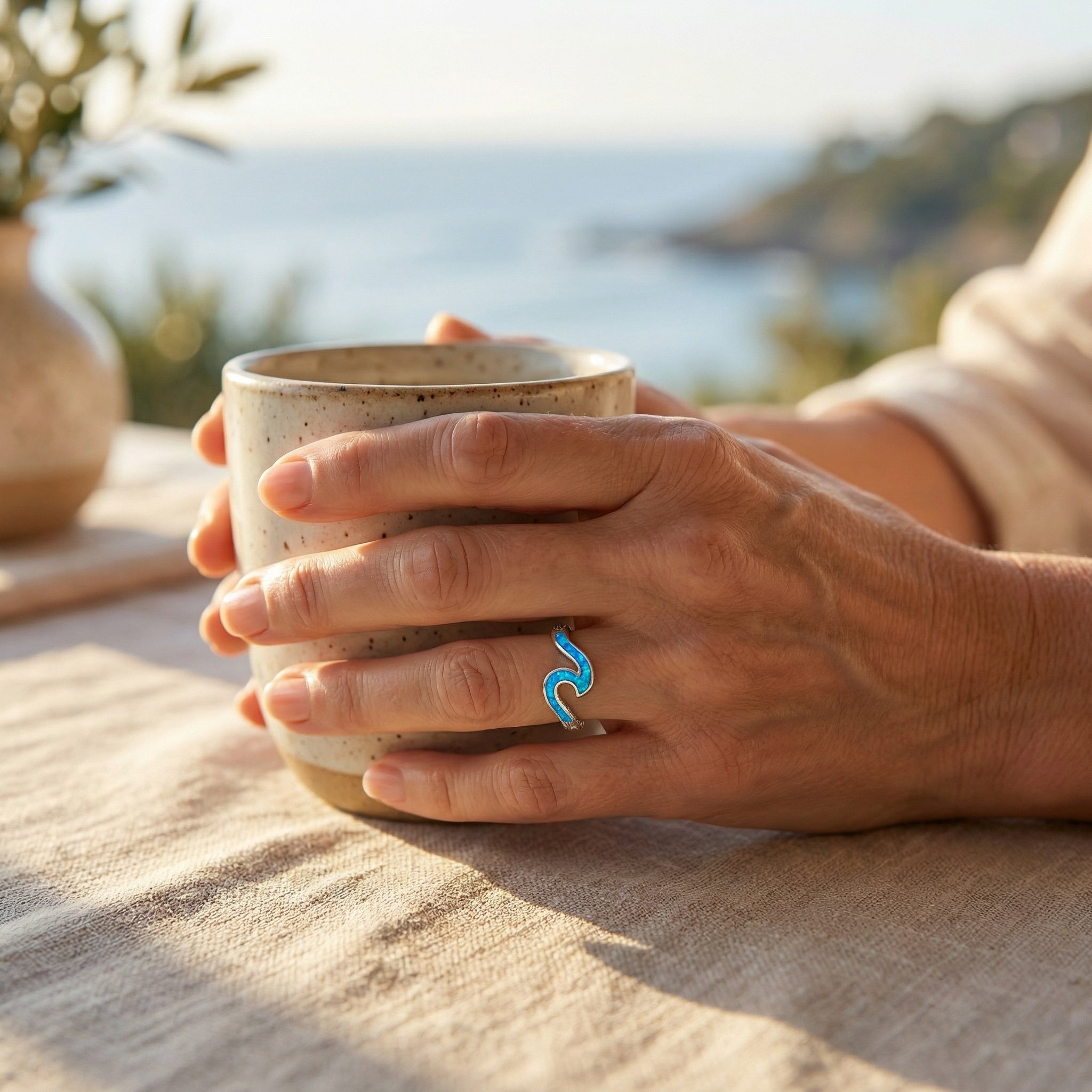 Calyra Tidecrest Ring