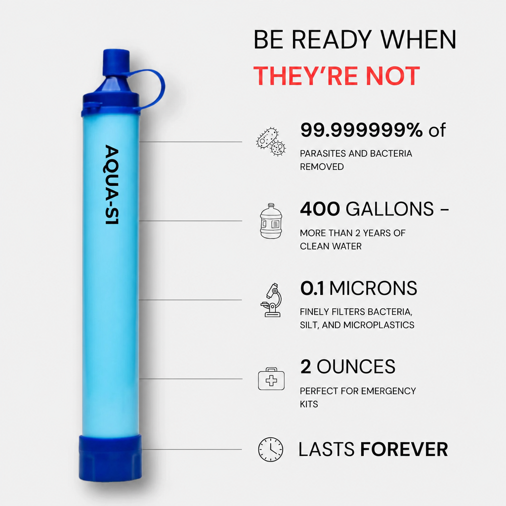 AQUA-S1 filter — be ready